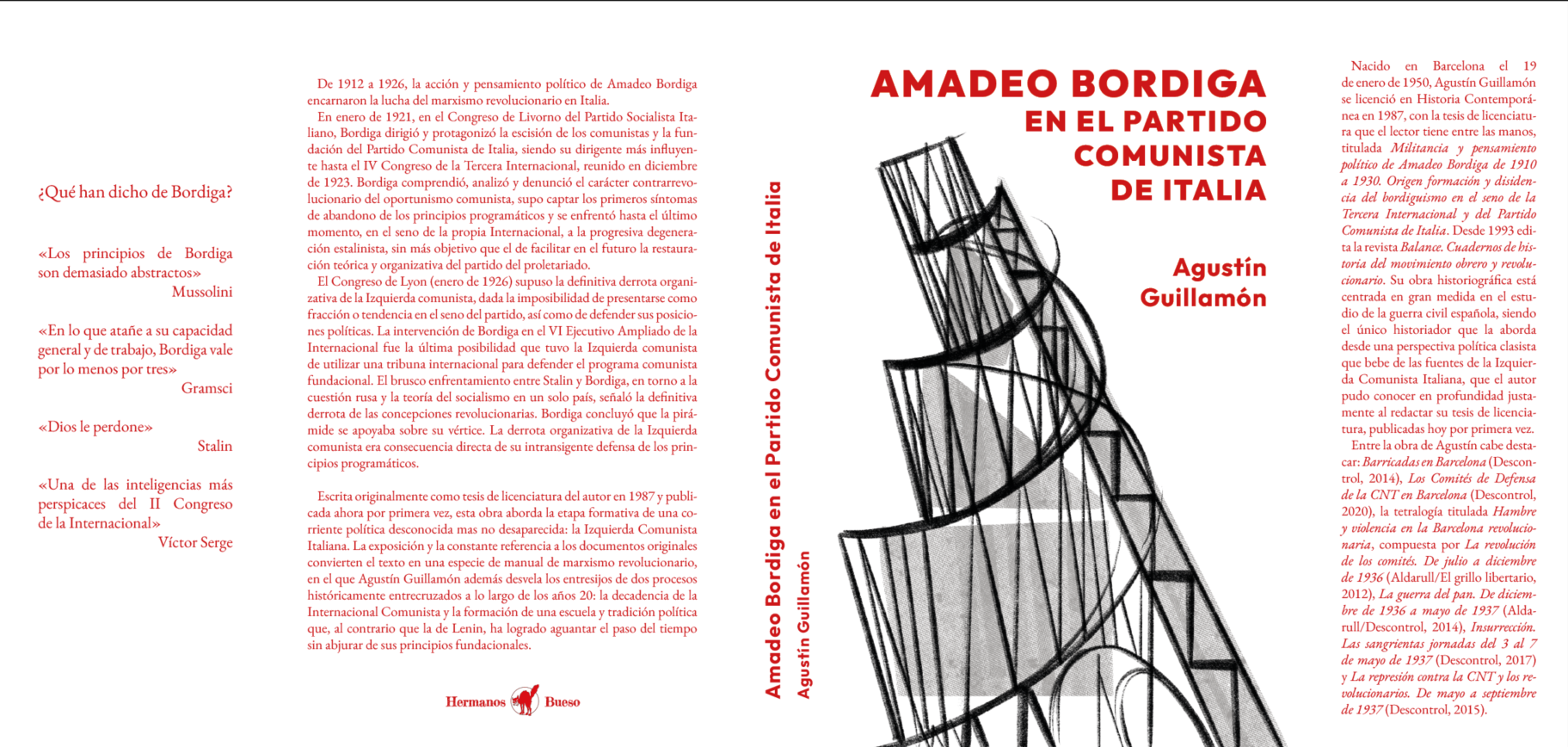 PRESENTACIÓN DEL LIBRO “Amadeo Bordiga en el Partido comunista de Italia”, de Agustín Guillamón